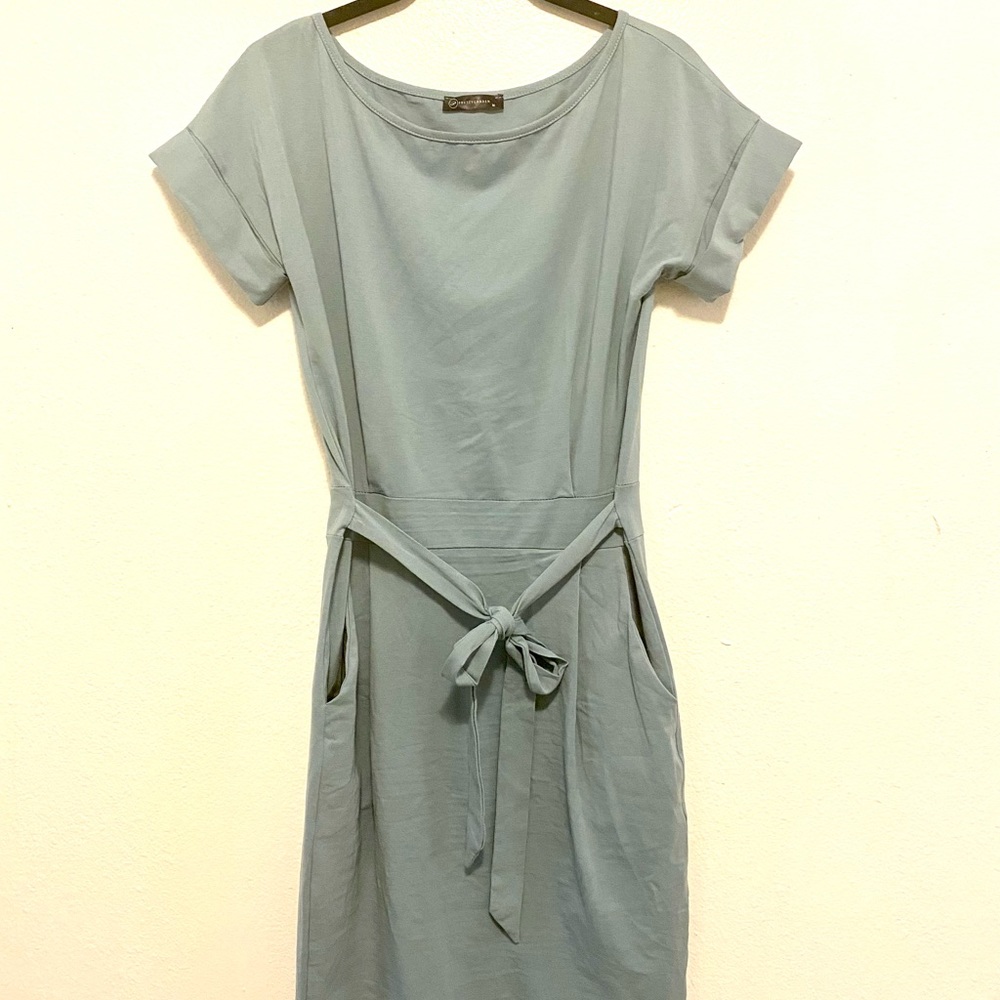 Prettygarden Muted aqua dress.